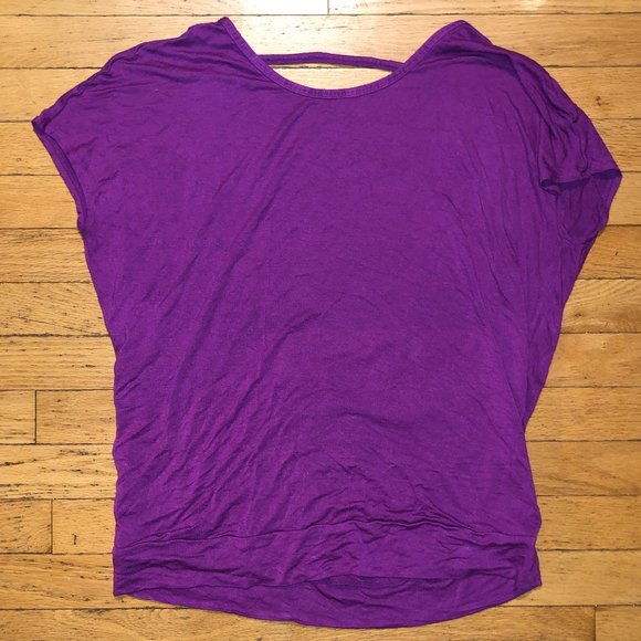 Women's Gaiam Backless Workout Ellie Tunic Yoga Top - Picture 3 of 12